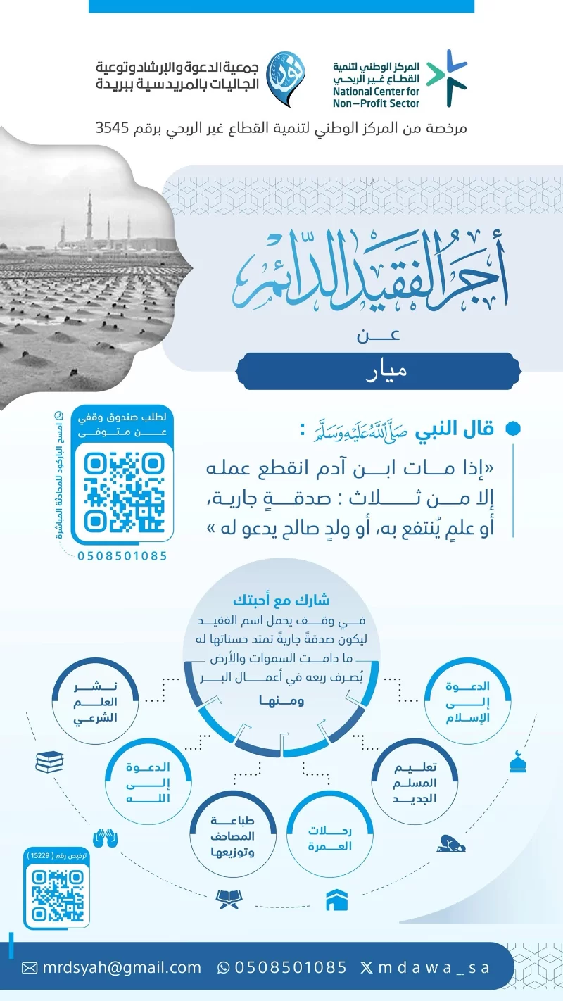 أجر الفقيد